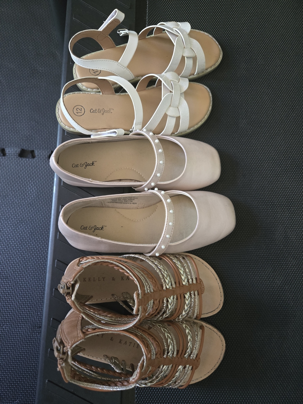 Cat & Jack - Size 12 & Kelly And Katie - Size 11 Girls' Shoes Bundle